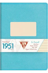 A5 Lined Back to Basics 1951 Notebook Softcover, CLAIREFONTAINE in Light Blue