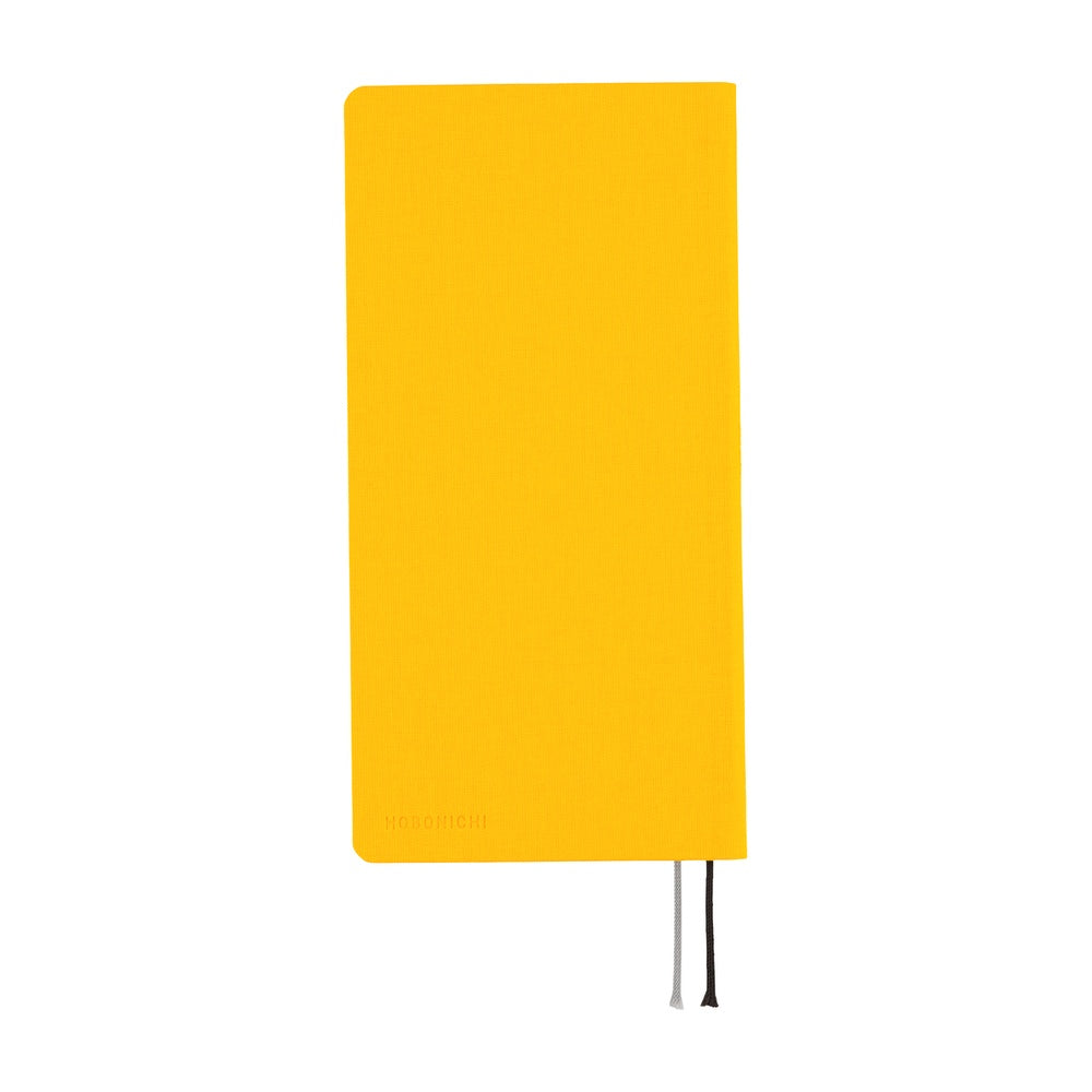 2026 Hobonichi Techo -  Colors: Full Moon Yellow / Weeks Hardcover Book / Weekly Horizontal / Jan start / Mon start