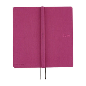 2026 Hobonichi Techo -  Colors: Peony Purple / Weeks Hardcover Book / Weekly Horizontal / Jan start / Mon start