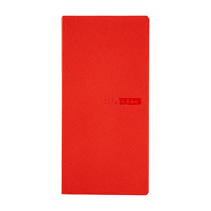 2026 Hobonichi Techo - Sneaker Tomato Red Weeks MEGA Softcover Book / Weekly Horizontal / Jan start / Mon start