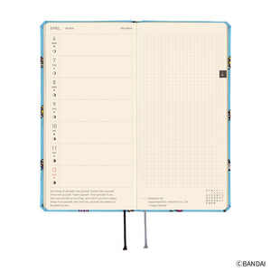2026 Hobonichi Techo - Tamagotchi: Our Tamagotchi / Weeks Hardcover Book / Weekly Horizontal / Jan start / Mon start