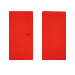 2026 Hobonichi Techo - Sneaker Tomato Red Weeks MEGA Softcover Book / Weekly Horizontal / Jan start / Mon start