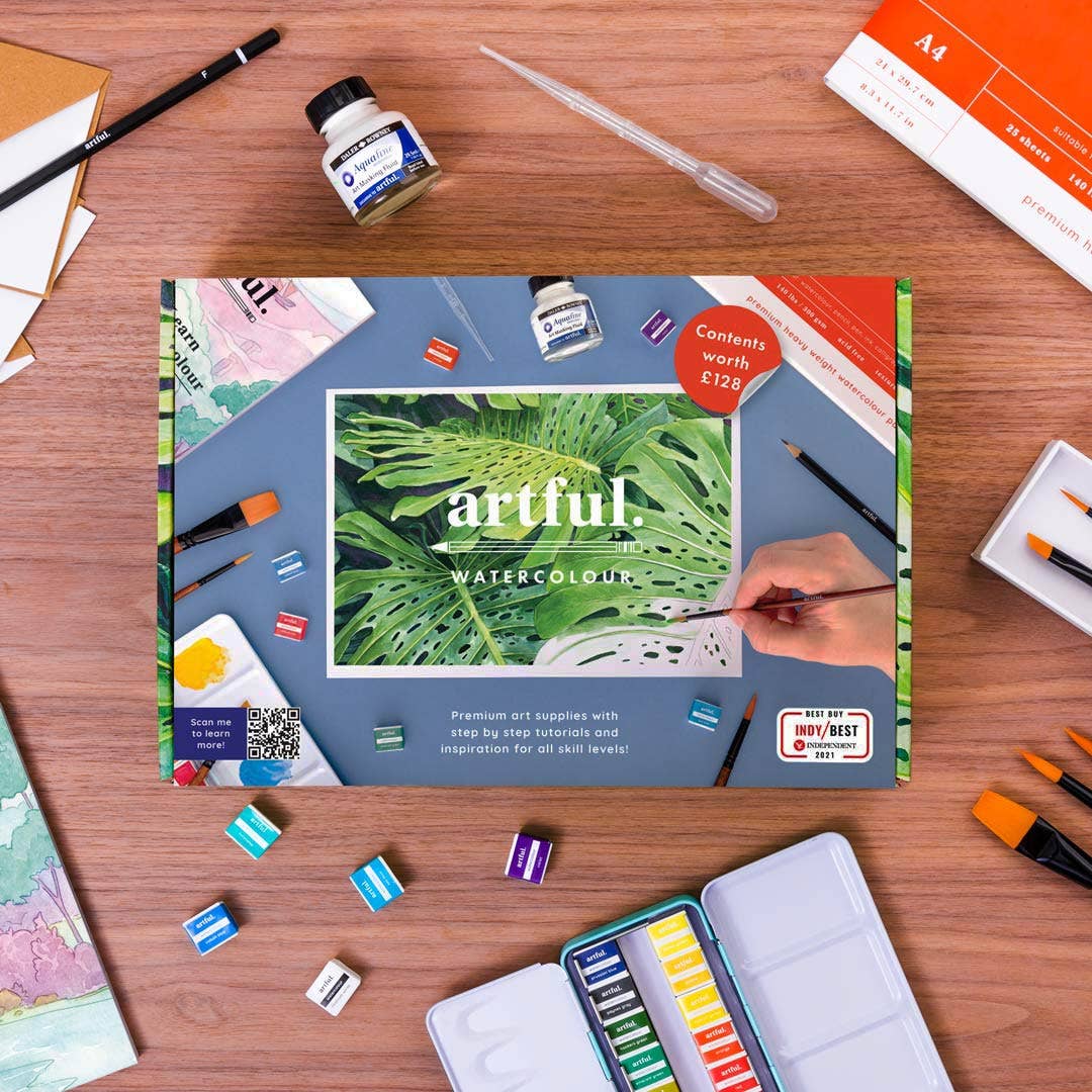 Artful: Art School in a Box - Watercolour Edition
