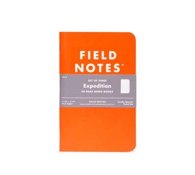 A3 Dotted Expedition 3-Pack Softcover, FIELD NOTES