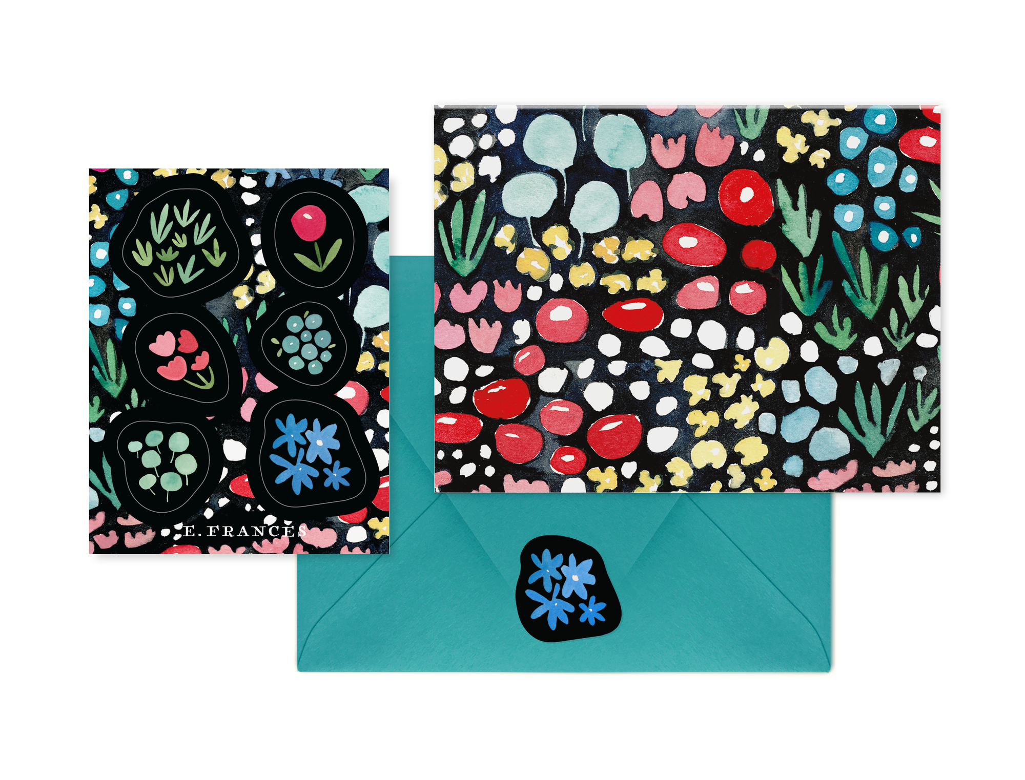 Meadow Notecard + Sticker Box Set