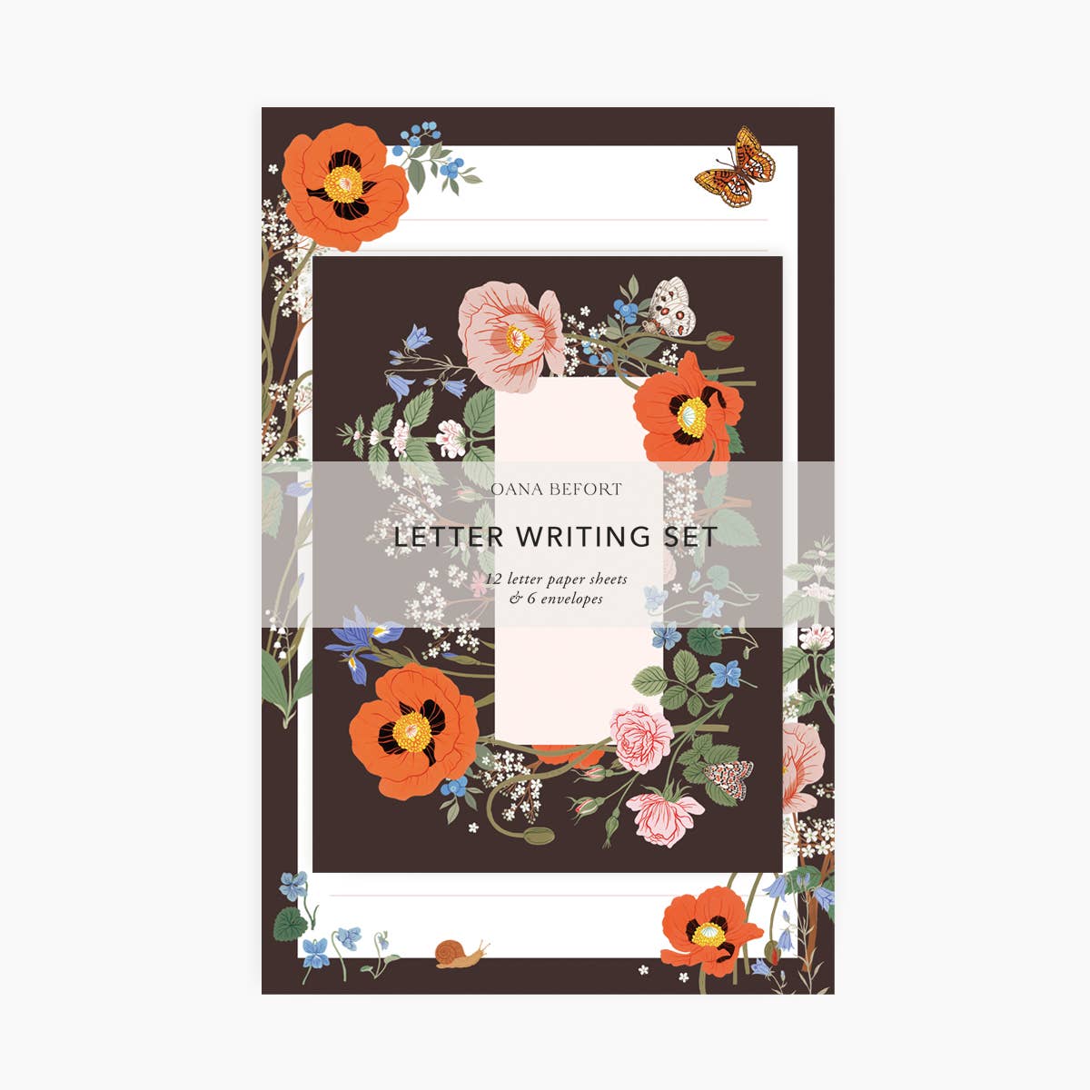 WILD FLOWERS / Letter Writing Set