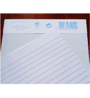 Clairefontaine Triomphe Stationery Paper, Lined 