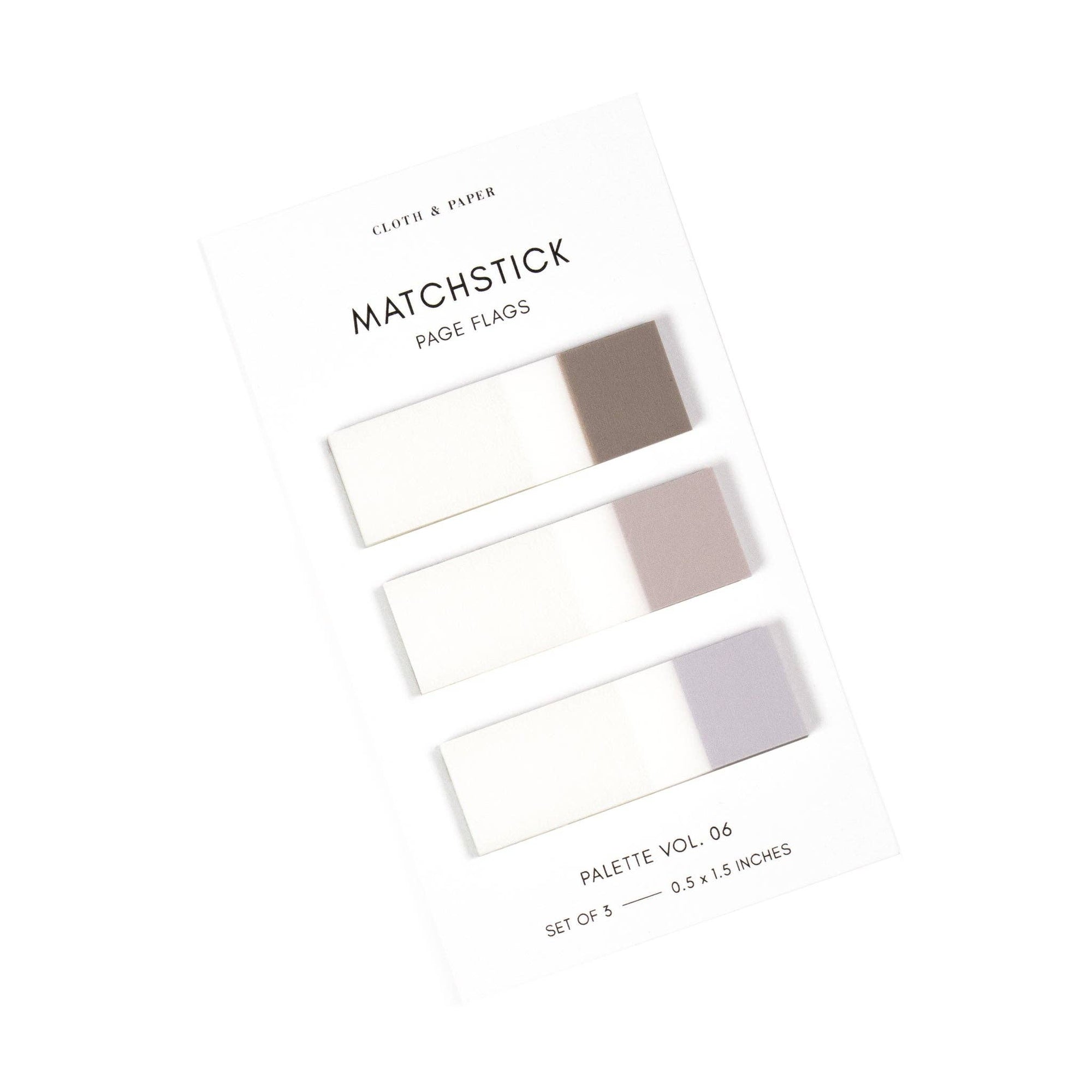 Matchstick Page Flag Set