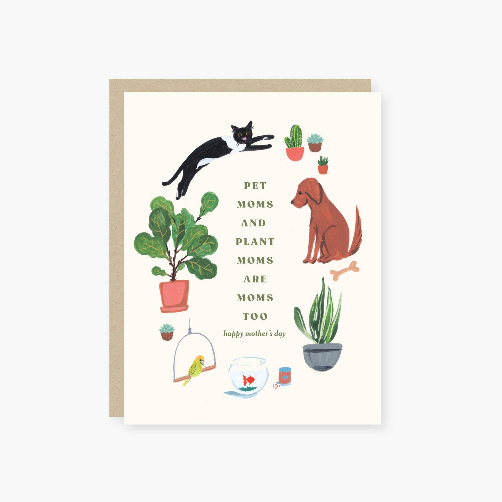 plant mom pet mom