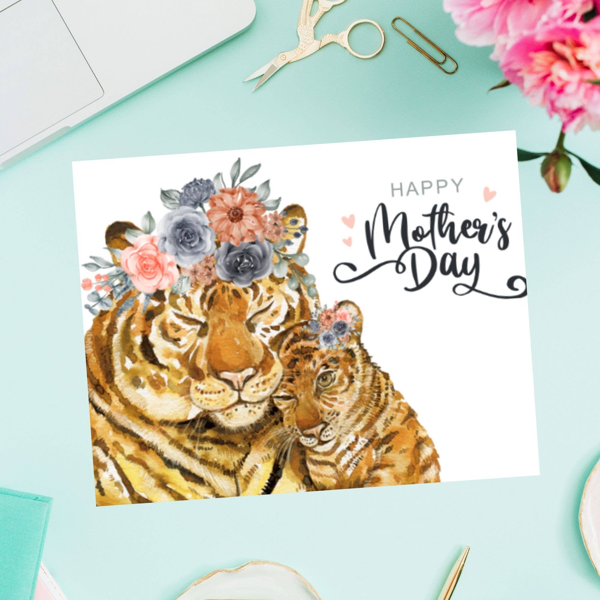 Mother's Day - Tiger cards