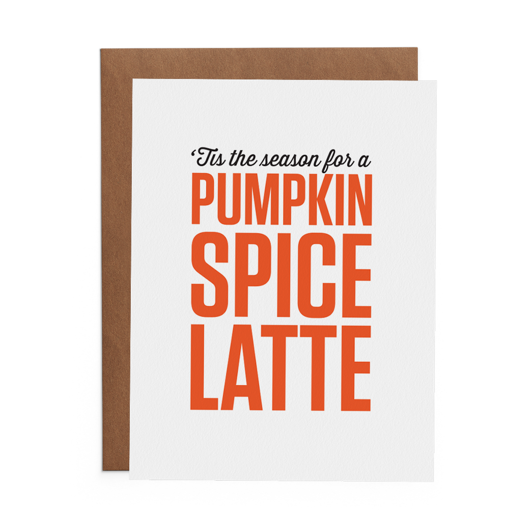 Tis the Season for a Pumpkin Spice Latte