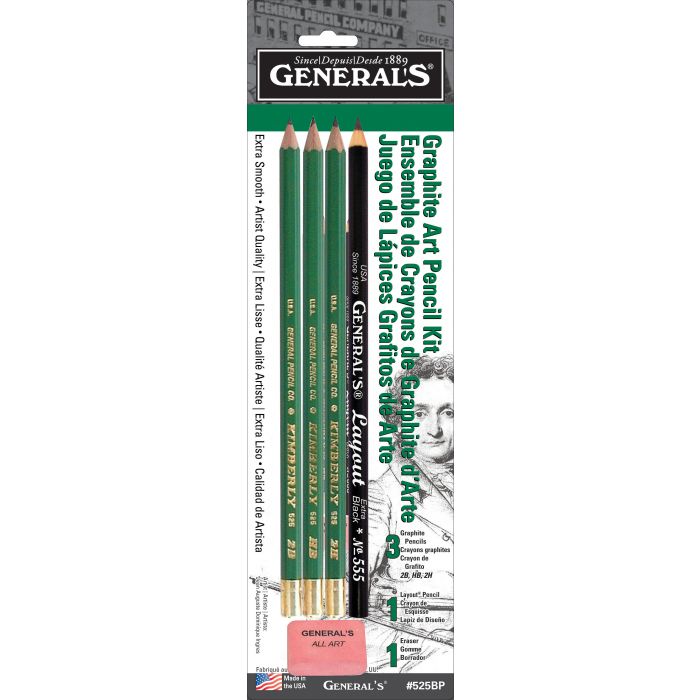 General's Kimberly Graphite Art Pencil Kit