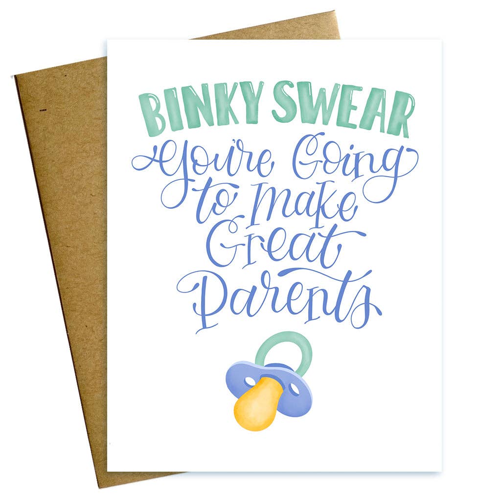 Binky Swear Card