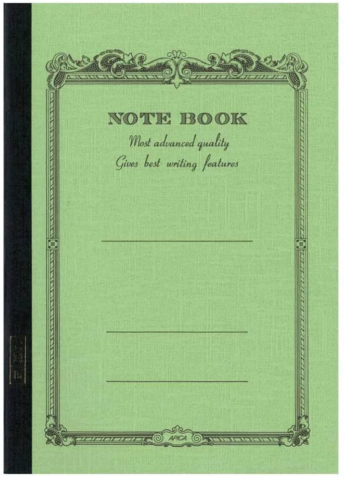 A6 Lined Notebook, APICA