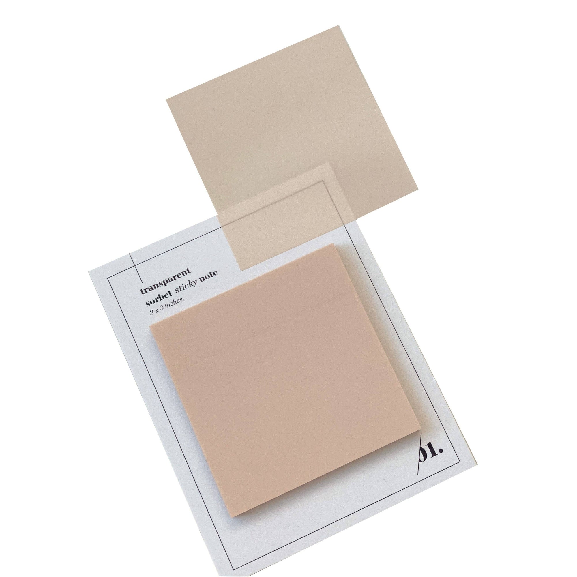 Transparent Sticky Notes