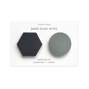 Shape Sticky Note Set: Apollo/Mykonos Vol 3