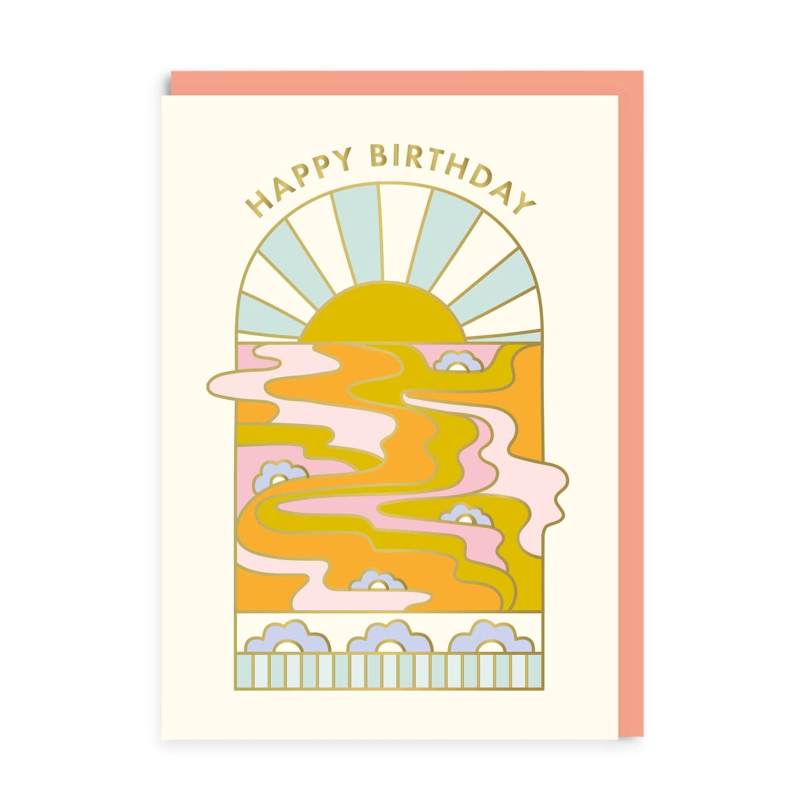 Happy Birthday Sunrise Greeting Card