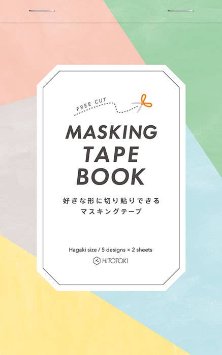 Decorative Paper Masking Tape Book A5 Size from Japan