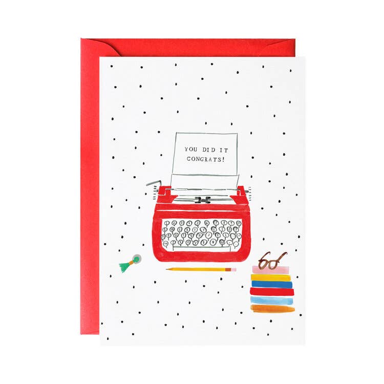 A Congrats Note For You - Greeting Card