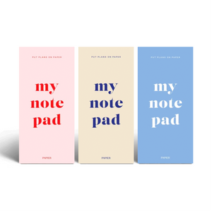 Joy Set of 3 List Pads