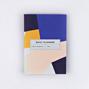 Undated Overlay Shapes No. 1 Daily Planner Book, THE COMPLETIST