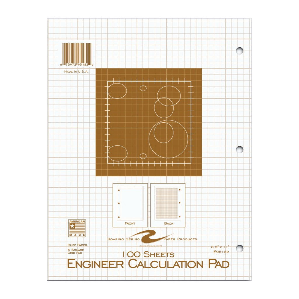 Engineer Pad 8.55" x 11"