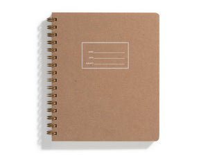 Dotted Standard Notebook Softcover, SHORTHAND PRESS in Kraft