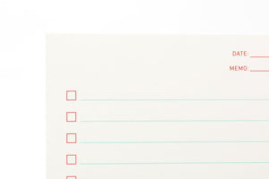 Checklist Notepad, SHORTHAND PRESS