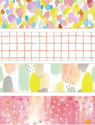 KITTA WASHI Clear Tape - Colorful Drop