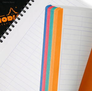 A4 Lined Spiral "4 Colors" Book Softcover, RHODIA