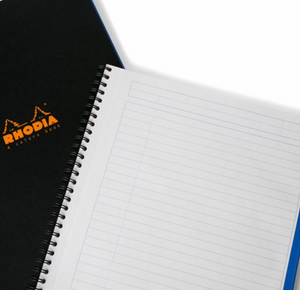 A4 Lined Spiral "4 Colors" Book Softcover, RHODIA