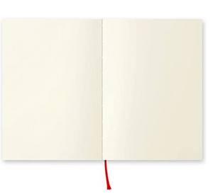 B6 Blank Slim MD Notebook Softcover, MIDORI