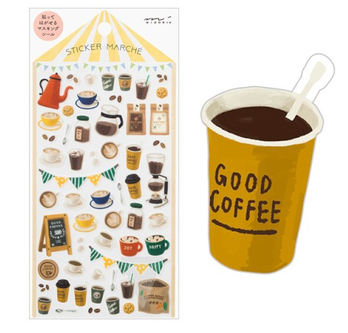 Sticker Marche Coffee