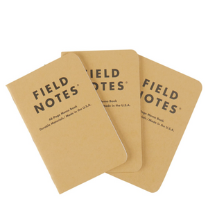 A3 Lined Original 3-Pack Softcover, FIELD NOTES