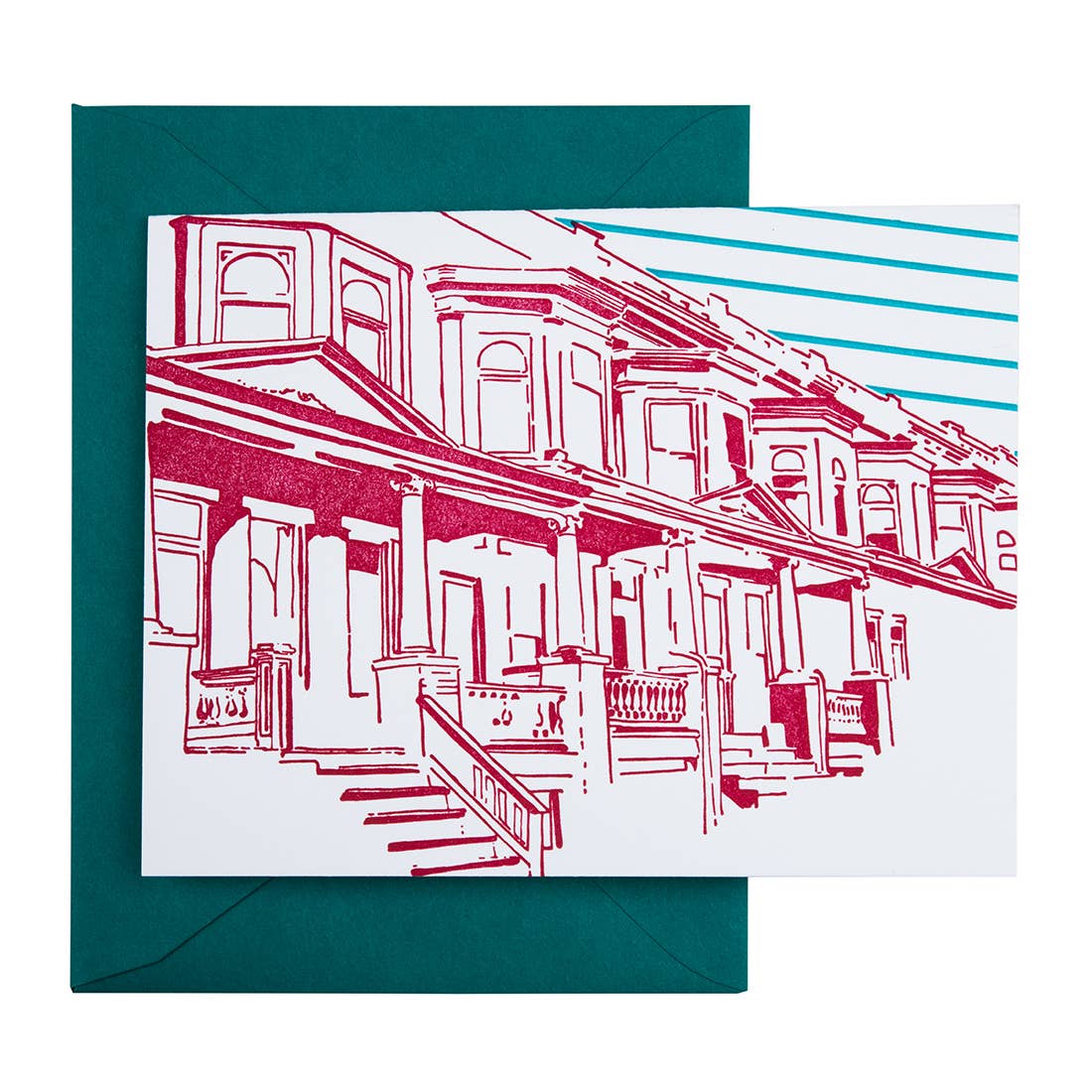 Baltimore Maryland | Painted Ladies card