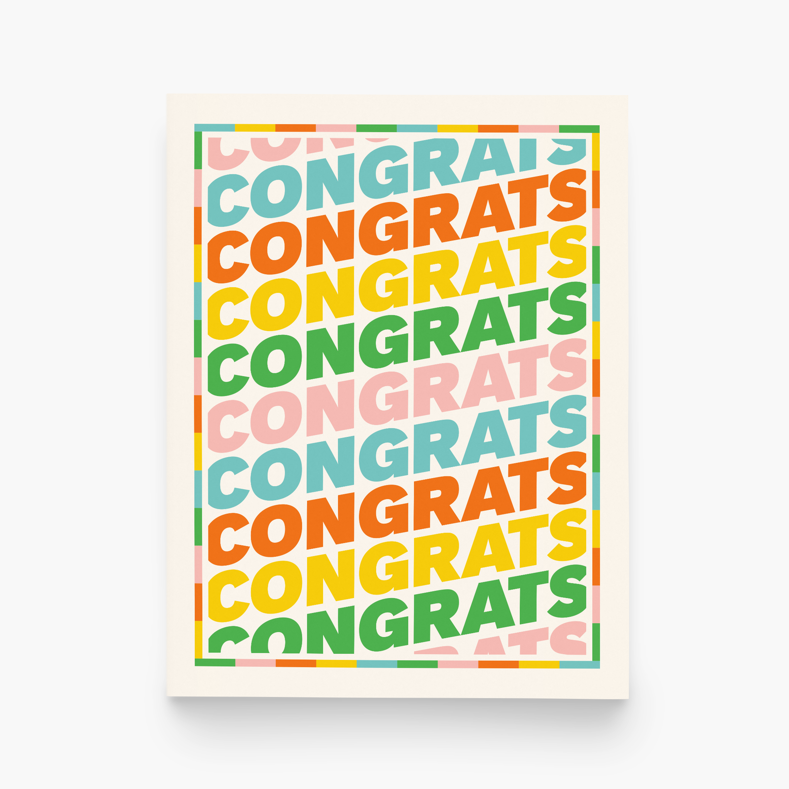 Congrats Frame Greeting Card
