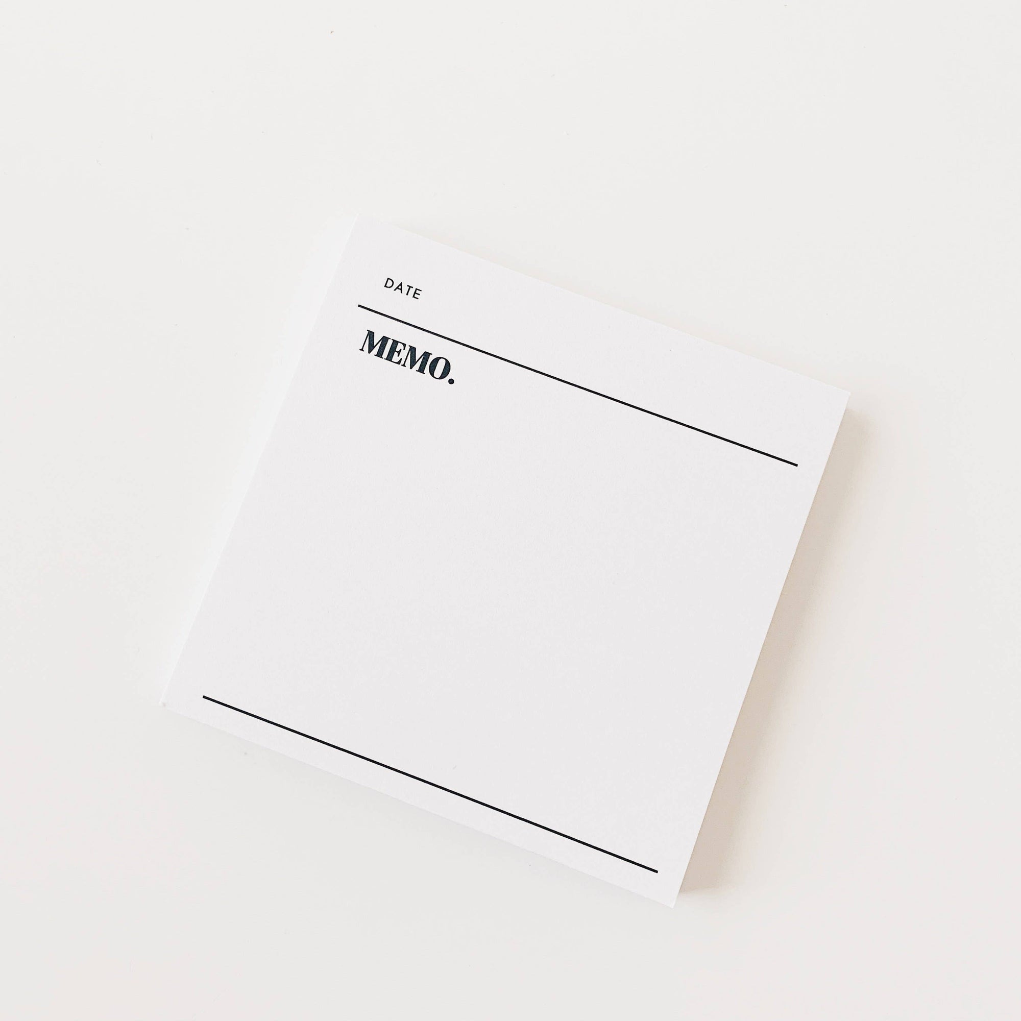 Dated Memo Sticky Notes