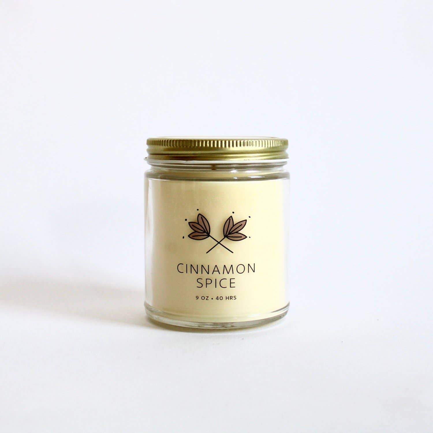 Cinnamon Spice Signature Soy Wax Candle Jar