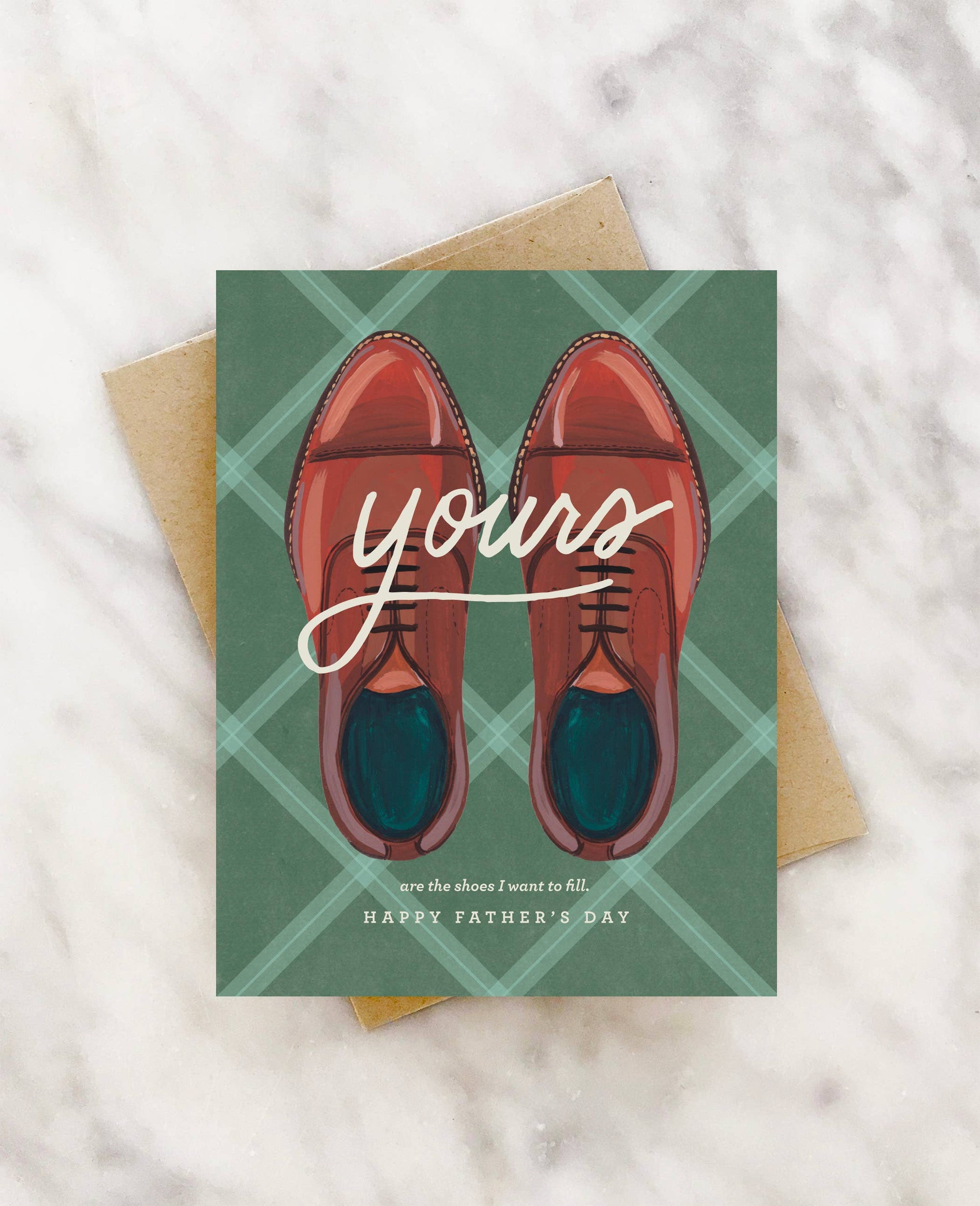 your shoes father's day card