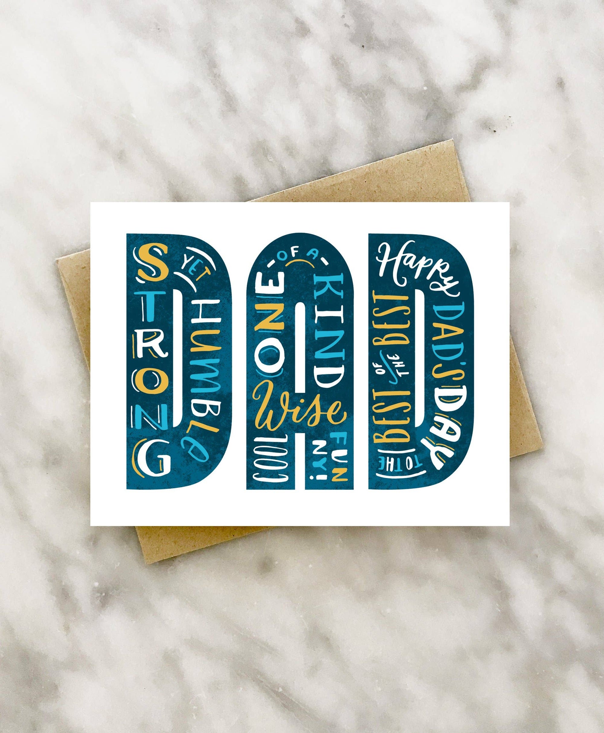 happy dad's day father's day card