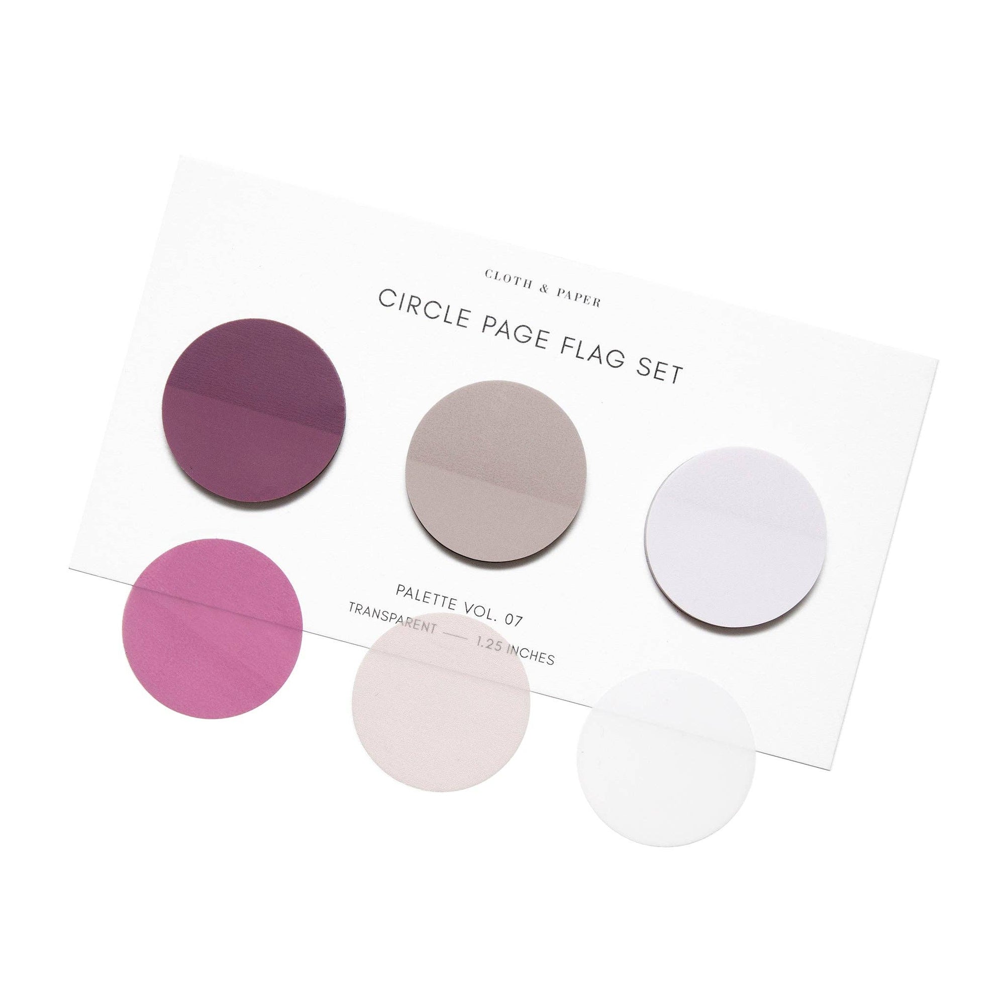 Circle Page Flag Trio