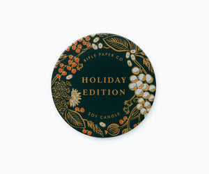 Holiday Tin Candle