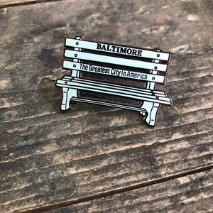 Baltimore Maryland | Greatest City in America Bench pin