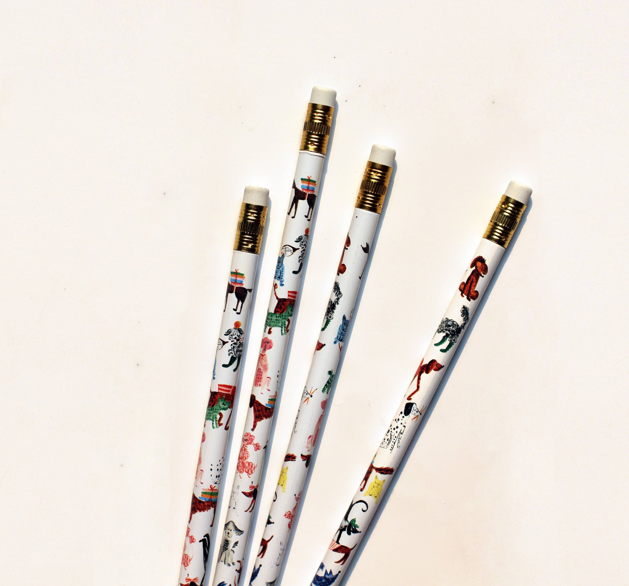 Doggies Pencils -  Set of 4