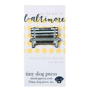 Baltimore Maryland | Greatest City in America Bench pin