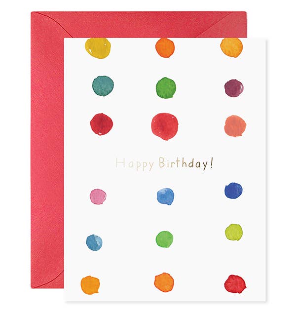 Birthday Dots Card