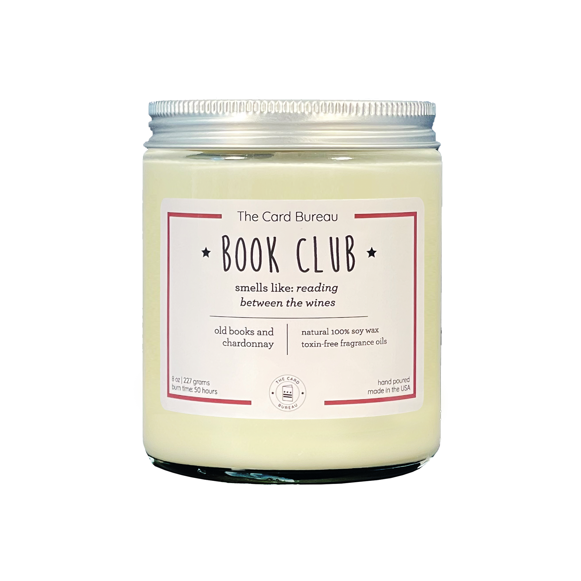 8 oz. Book Club Soy Candle