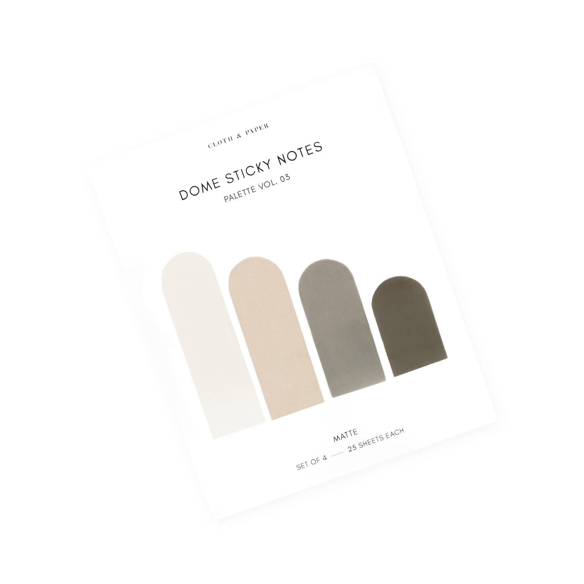 Dome Sticky Notes | Palette Vol. 03