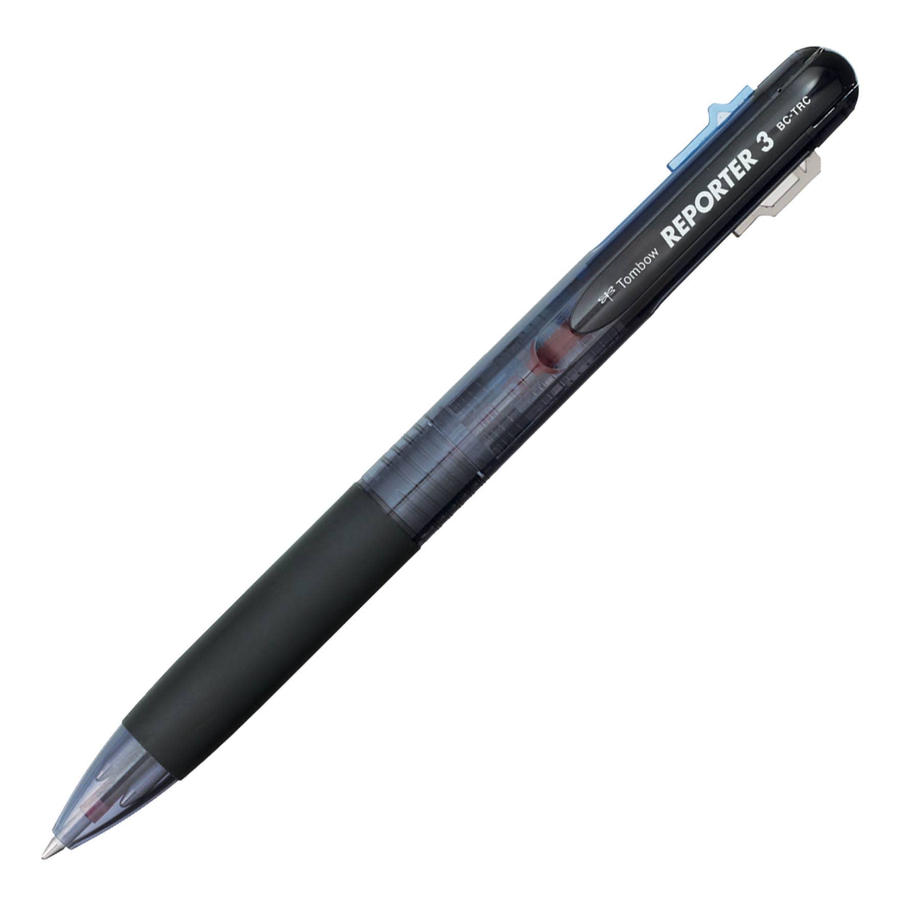 Reporter 3-Color Ballpoint Pen, Smoke