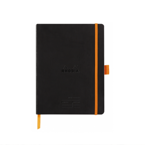 Rhodiarama Softcover Meeting Book - A5: BLACK